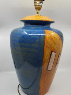 Sale Pamono Large Table Lamp in French Ceramic by Hubert Olivier, 1990s