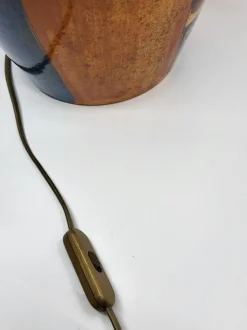 Sale Pamono Large Table Lamp in French Ceramic by Hubert Olivier, 1990s