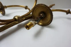 Sale Pamono Large 19th Century French Gilt Bronze Knot, Tassel & Ribbon Wall Lights Sconces, Set of 2