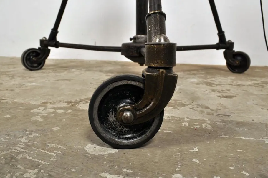 Pamono Large Theater Spotlight Floor Lamp, 1972