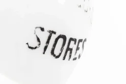 Clearance Pamono Large 2-Tone Opaline Glass Advertising Pendant Lamp, 1890s