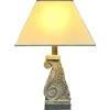 Discount Pamono Large Travertine and Stone Table Lamp, 1970s