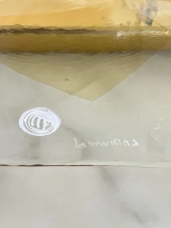 Sale Pamono Large Triangular Wall Lamp in Murano Glass from La Murrina, 1980s