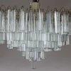 Sale Pamono Large Triedri Crystals Cascade Chandelier from Venini, 1960s