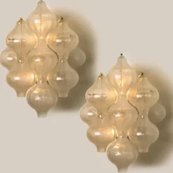 Hot Pamono Large Tulipan Wall Lamp by J.T. Kalmar, 1960s