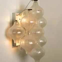 Hot Pamono Large Tulipan Wall Lamp by J.T. Kalmar, 1960s