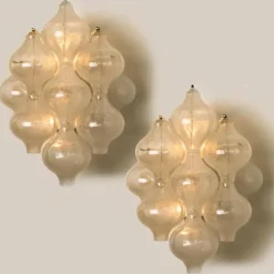 Hot Pamono Large Tulipan Wall Lamp by J.T. Kalmar, 1960s