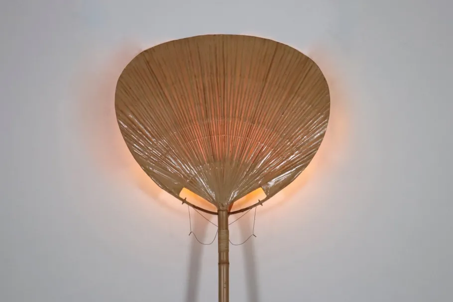 Best Pamono Large Uchiwa Floor Lamp by Ingo Maurer for M Design, Germany, 1977