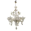 Sale Pamono Large Venetian Murano Glass Chandelier, 1960s
