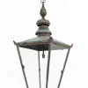 Hot Pamono Large Victorian Foster & Pullen Copper Verdigris Street Lantern, 1890s
