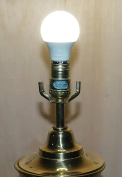 Sale Pamono Large Vintage Glass Lighthouse Table Lamps, Set of 2