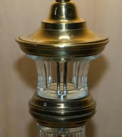 Sale Pamono Large Vintage Glass Lighthouse Table Lamps, Set of 2