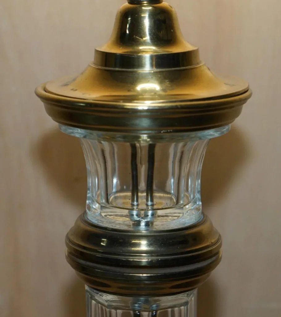 Sale Pamono Large Vintage Glass Lighthouse Table Lamps, Set of 2