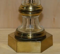 Sale Pamono Large Vintage Glass Lighthouse Table Lamps, Set of 2