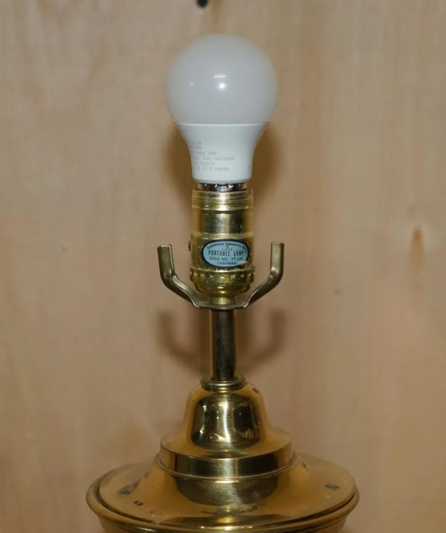 Sale Pamono Large Vintage Glass Lighthouse Table Lamps, Set of 2