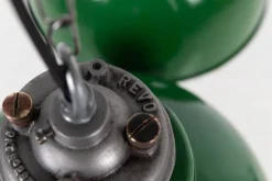 Best Pamono Large Vintage Industrial Green Enamel Pendant Light from Revo