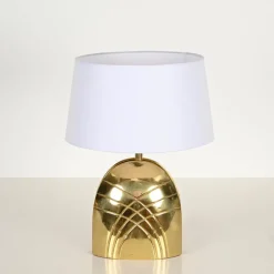 Pamono Large Vintage Italian Brass Table Lamp by Paolo Piva, 1970s