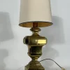 Hot Pamono Large Vintage Italian Solid Brass Table Lamp, 1950s