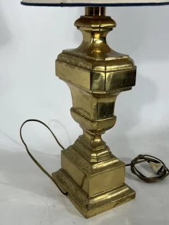 Hot Pamono Large Vintage Italian Solid Brass Table Lamp, 1950s