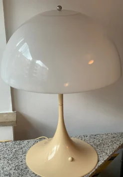 Pamono Large Vintage Panthella Table Lamp by Verner Panton for Louis Poulsen, 1970s