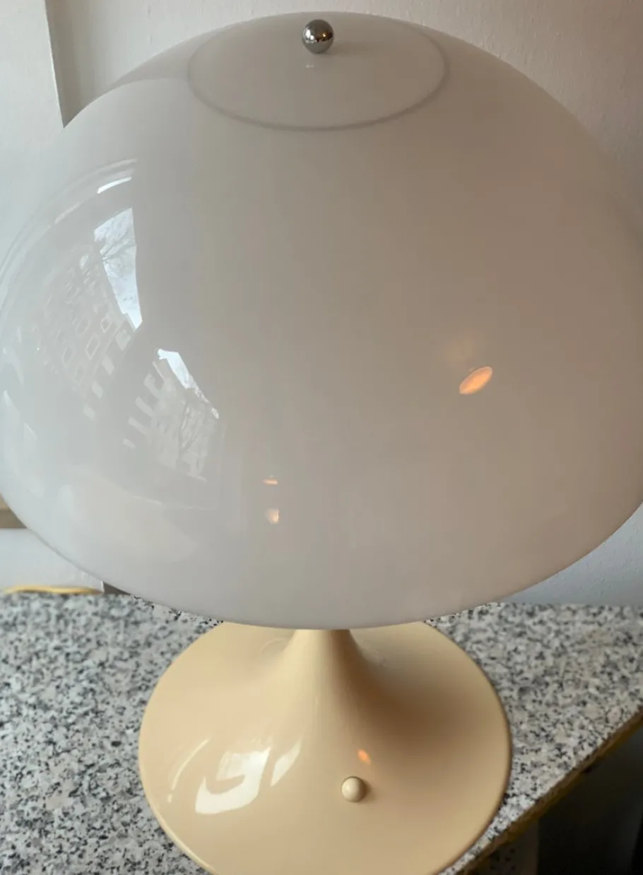 Pamono Large Vintage Panthella Table Lamp by Verner Panton for Louis Poulsen, 1970s
