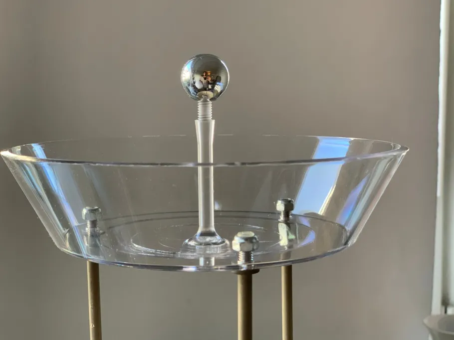 Pamono Large Vintage Panthella Table Lamp by Verner Panton for Louis Poulsen, 1970s