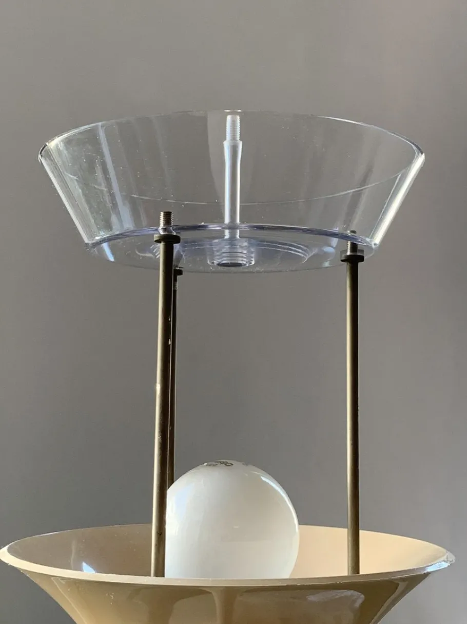 Pamono Large Vintage Panthella Table Lamp by Verner Panton for Louis Poulsen, 1970s