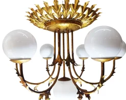 Online Pamono Large Vintage Regency Lamp, 1950s