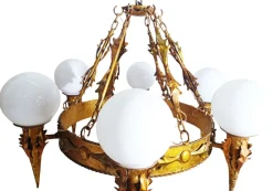 Hot Pamono Large Vintage Regency Lamp, 1950s