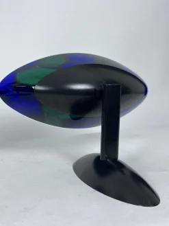 Hot Pamono Large Wall Lamps in Murano Glass and Metal by Ottavio Missoni, Italy, 1980s, Set of 4