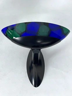 Hot Pamono Large Wall Lamps in Murano Glass and Metal by Ottavio Missoni, Italy, 1980s, Set of 4