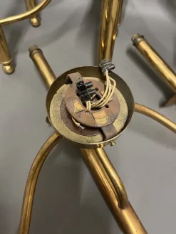 Sale Pamono Large Wall Lights from Maison Roche, 1970s, Set of 3