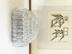 Hot Pamono Large Wall or Ceiling Lamp Crystal Cluster Square Cascade, Attr. Helena Tynell for Limburger Leuchten, Germany, 1960s by Helena Tynell