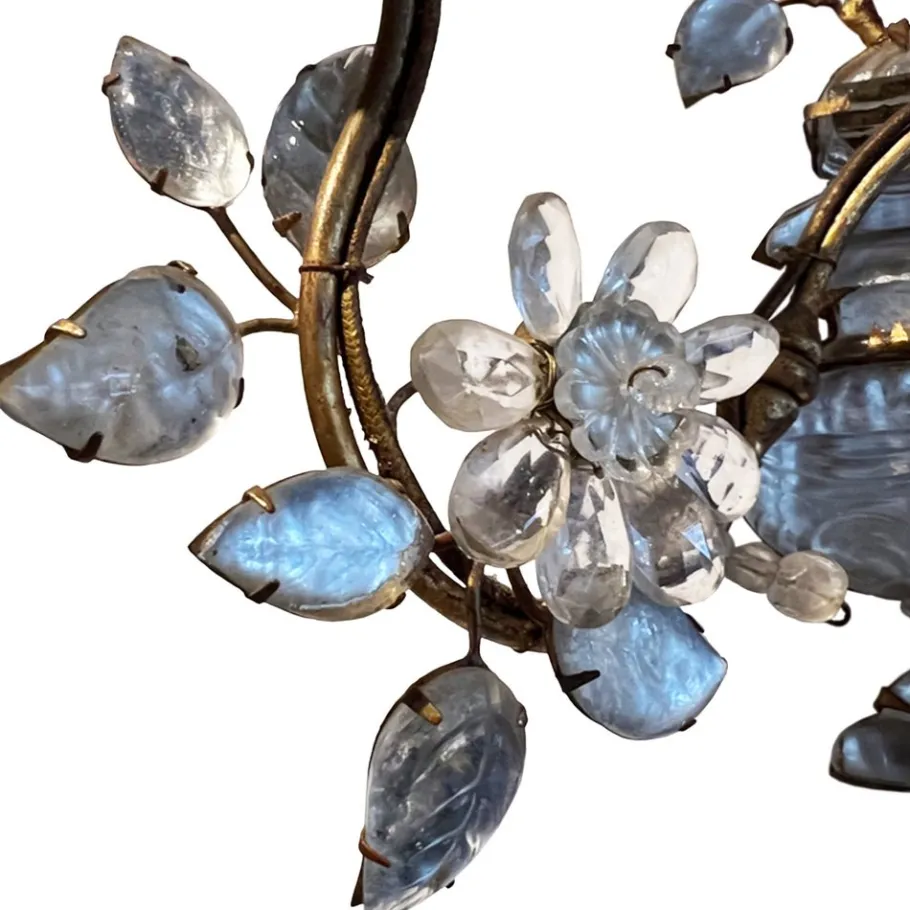 New Pamono Large Wall Sconces with Parrot from Maison Baguès, 1960s, Set of 2