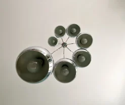 Best Pamono Large Waterfall Chandelier in Chromed Metal by Hans Agne Jakobsson for Hans-Agne Jakobsson AB Markaryd, 1960s