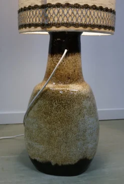 Pamono Large West German Fat Lava Floor Lamp, 1970s