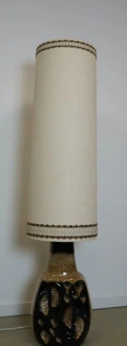 Pamono Large West German Fat Lava Floor Lamp, 1970s