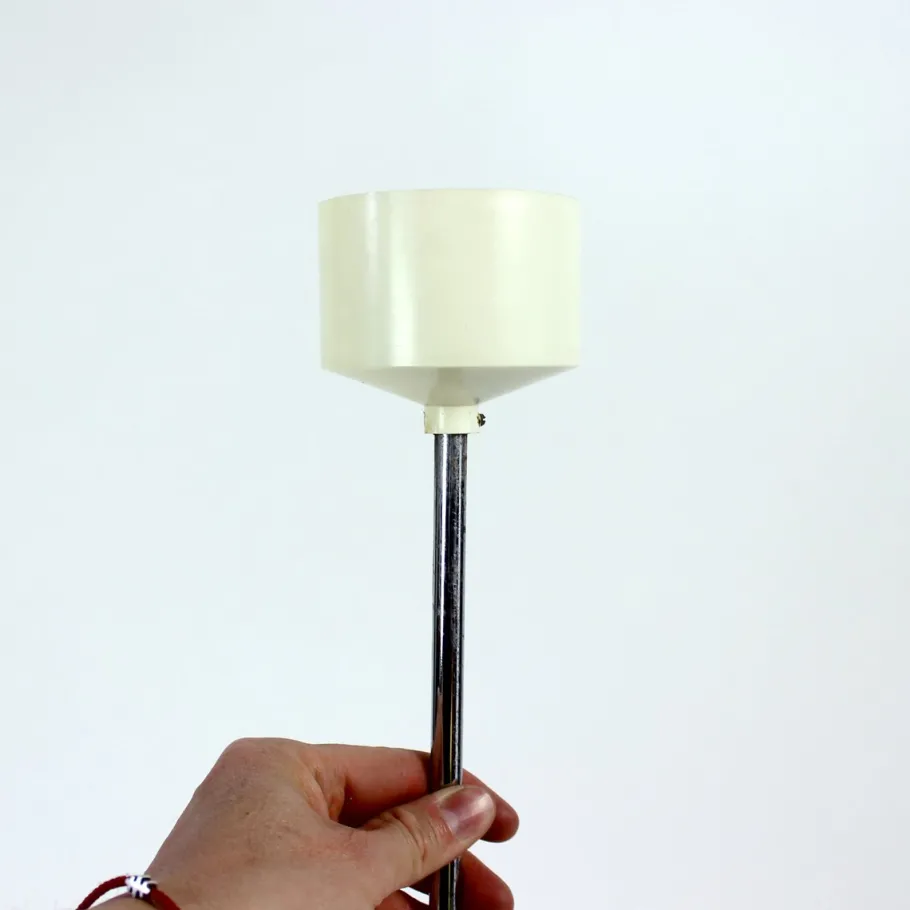 Sale Pamono Large White Opaline Ceiling Lamp, Former Czechoslovakia, 1960s