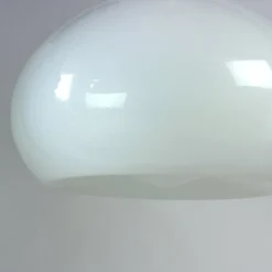 Sale Pamono Large White Opaline Ceiling Lamp, Former Czechoslovakia, 1960s