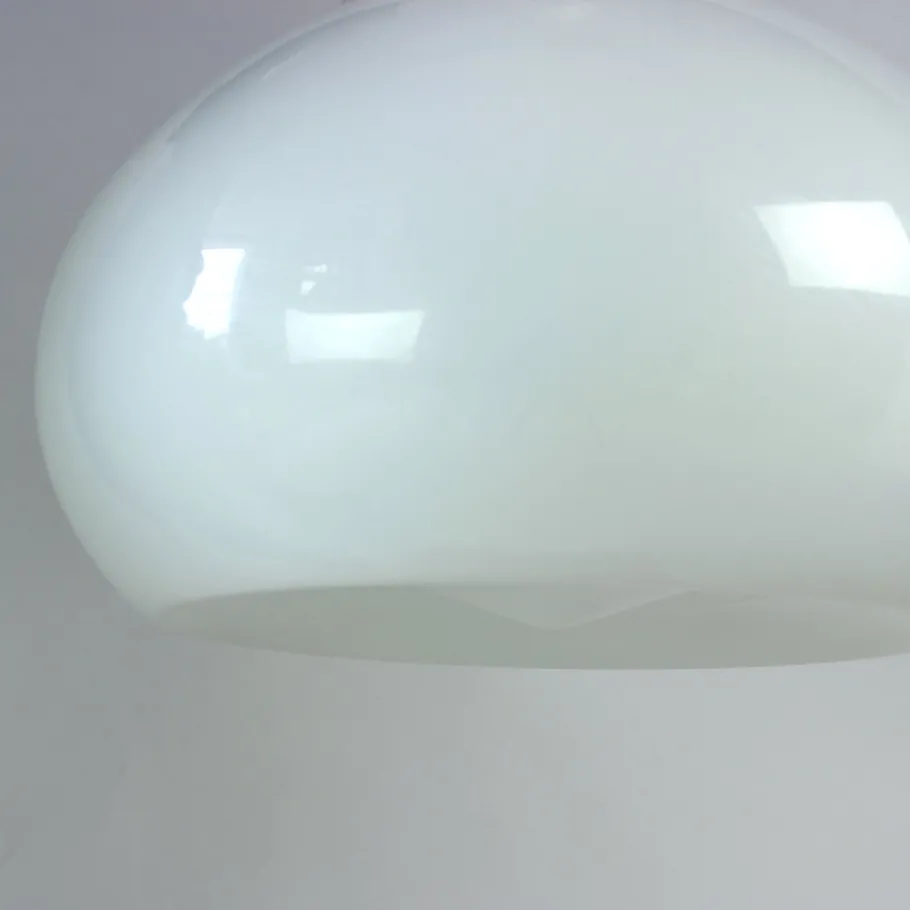 Sale Pamono Large White Opaline Ceiling Lamp, Former Czechoslovakia, 1960s