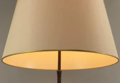 Discount Pamono Large Wrought Iron Floor Lamp, France, 1930s