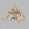 Discount Pamono Leaf Effect Metal Chandelier