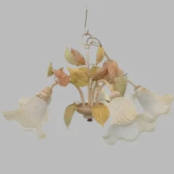 Discount Pamono Leaf Effect Metal Chandelier