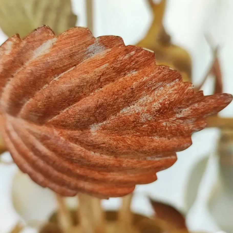 Discount Pamono Leaf Effect Metal Chandelier