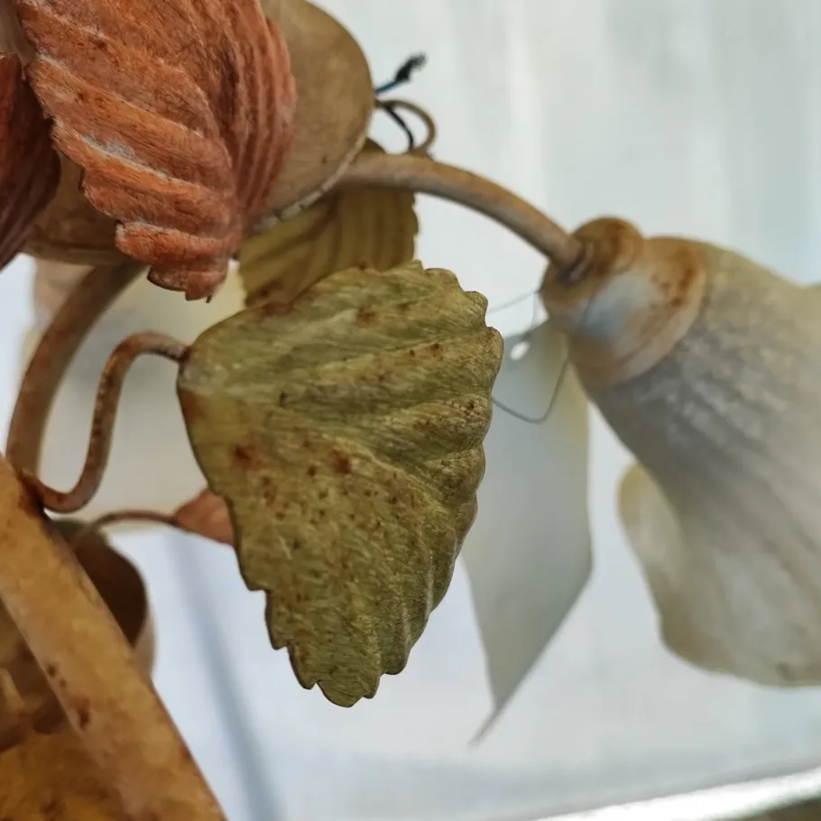 Discount Pamono Leaf Effect Metal Chandelier