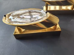 Hot Pamono Lens Wall Lights attributed to Oscar Torlasco for Stilkronen, 1960s, Set of 2