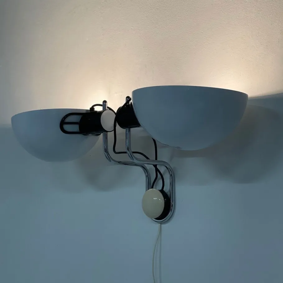 New Pamono Libellule Wall Lamp from iGuzzini, Italy, 1970s