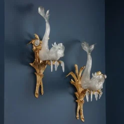 New Pamono Liberty Wall Lamps, Set of 2