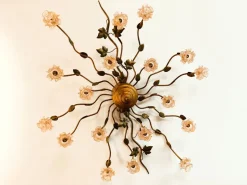 Hot Pamono 18-Light Ceiling Light in Murano Glass