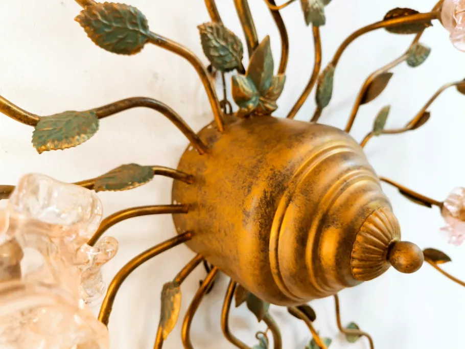 Hot Pamono 18-Light Ceiling Light in Murano Glass